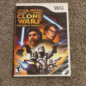 Star Wars: The Clone Wars - Republic Heroes for Wii - White Case